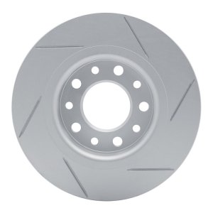 Dodge Dart Brake Rotor (1) - Rear Left - DFC - Slotted Geoperformance - `13-`16