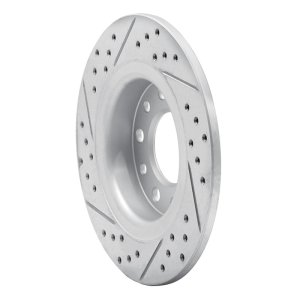 Dodge Dart Brake Rotor (1) - Rear Right - DFC - Drilled & Slotted Geoperformance - `13-`16