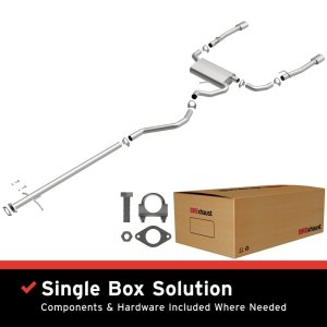 Dodge Dart Performance Exhaust - Magnaflow - Cat Back, Direct-Fit Replacement - `13-`16