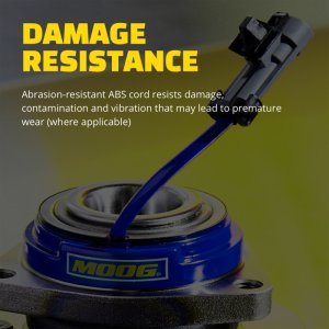 Dodge Dart Wheel Hub Assembly - Rear - Moog - `13-`16