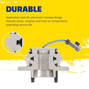 Dodge Dart Wheel Hub Assembly - Rear - Moog - `13-`16