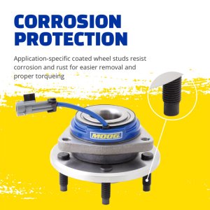 Dodge Dart Hub Assembly - Front - Moog - 513348 - `13-`16