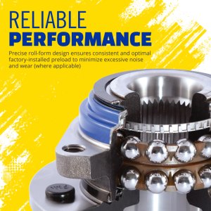 Dodge Dart Front Hub Assembly - Moog - `13-`16