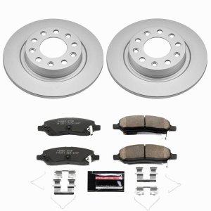 Dodge Dart Brake Kit - Rear - PowerStop - Z23 Coated - `13-`16