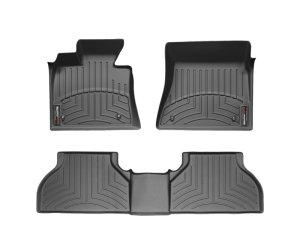 Dodge Dart Floor Mats - Front + Rear - WeatherTech - FloorLiner DigitalFit - Black 