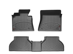 Dodge Dart Floor Mats - Front + Rear - WeatherTech - FloorLiner DigitalFit - Black 