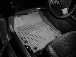 Dodge Dart FloorLiner - Front - WeatherTech - DigitalFit - Grey - `13-`27