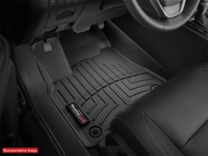 Dodge Dart FloorLiner - Front - WeatherTech - DigitalFit - Grey - `13-`27