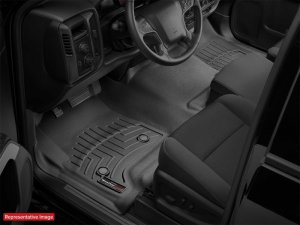 Dodge Dart FloorLiner - Front - WeatherTech - DigitalFit - Grey - `13-`27