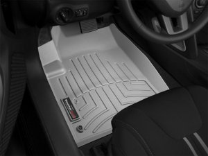 Dodge Dart FloorLiner - Front - WeatherTech - DigitalFit - Grey - `13-`27