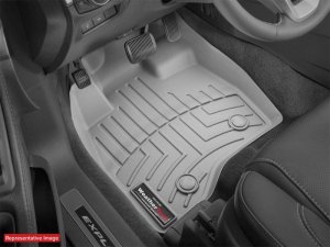 Dodge Dart FloorLiner - Front - WeatherTech - DigitalFit - Grey - `13-`27