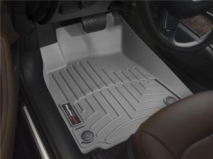 Dodge Dart FloorLiner - Front - WeatherTech - DigitalFit - Grey - `13-`27
