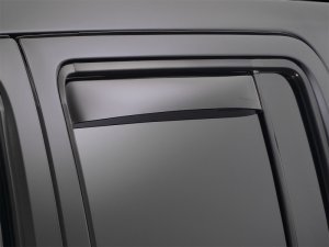 Dodge Dart Wind Deflectors - Rear - WeatherTech - Dark Smoke - `13-`27