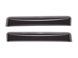 Dodge Dart Wind Deflectors - Rear - WeatherTech - Dark Smoke - `13-`27