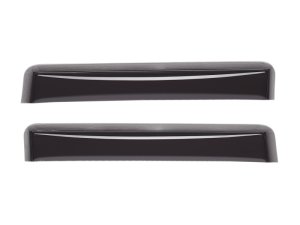 Dodge Dart Wind Deflectors - Rear - WeatherTech - Dark Smoke - `13-`27