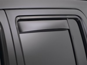 Dodge Dart Wind Deflectors - Rear - WeatherTech - Dark Smoke - `13-`27