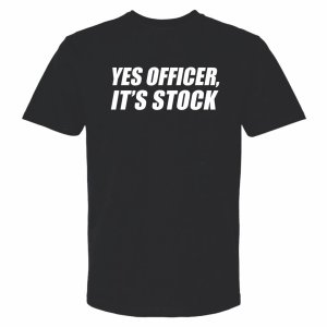 MADNESS Autoworks T-Shirt - YES OFFICER, IT'S STOCK