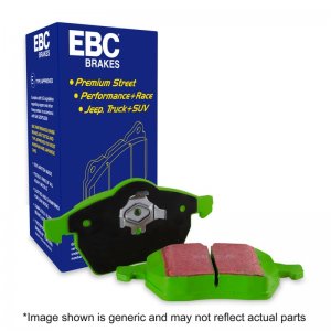 Dodge Dart Brake Pads - Rear - EBC - Greenstuff 2000 Series Sport - 2012