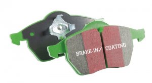 Dodge Dart Brake Pads - Rear - EBC - Greenstuff 2000 Series Sport - 2012