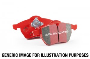 Dodge Dart Brake Pads - Rear - EBC - Redstuff Ceramic Low Dust - 2012