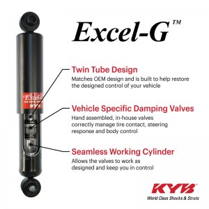 Dodge Dart Shock & Strut - Front Left - KYB - Excel-G - 2013