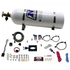 Dodge Dart Nitrous Oxide Injection System Kit - Nitrous Express - Plate Kit (35-100HP) w/15lb Bottle - `13-`16