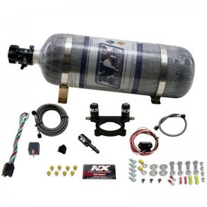 Dodge Dart Nitrous Oxide Injection System Kit - Nitrous Express - Plate System (35-100HP) w/Composite Bottle - `13-`16