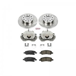 Dodge Dart Brake Kit - Rear - PowerStop - Autospecialty Rotors + Evolution Ceramic Pads + Replacement Calipers - `13-`16