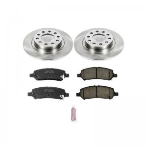 Dodge Dart Brake Kit - Rear - PowerStop - Z17 Evolution Plus Ceramic Pads + Autospecialty Rotors - `13-`16