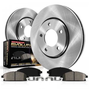 Dodge Dart Brake Kit - Rear - PowerStop - Z17 Evolution Plus Ceramic Pads + Autospecialty Rotors - `13-`16