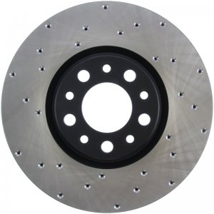 Dodge Dart Brake Rotor (1) - Front Right - Stoptech - Sport Drilled - `13-`16