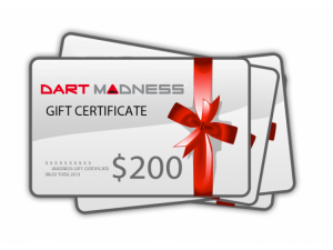 DART MADNESS Gift Certificate