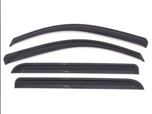 Dodge Dart Side Window Air Deflectors - 4 Piece Set - Outside Mount
