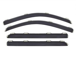 Dodge Dart Side Window Air Deflectors - 4 Piece Set - In-Channel Mount