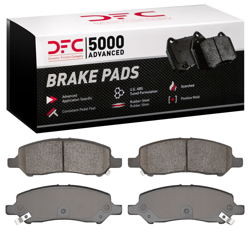 Dodge Dart Brake Pads - Rear - DFC - 5000 Advanced Ceramic - `13-`16