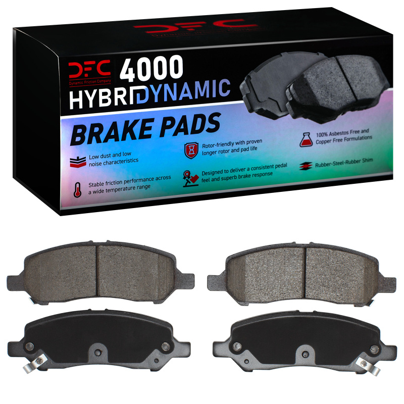 Dodge Dart Brake Pads - Rear - DFC - 4000 HybriDynamic - `13-`16