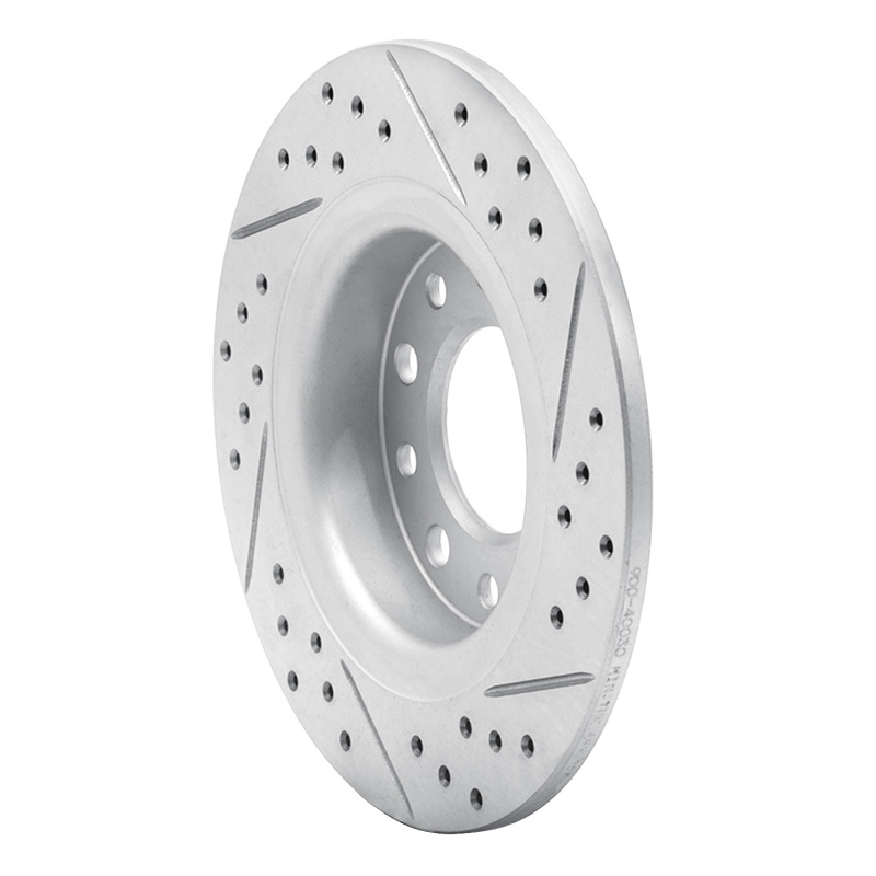 Dodge Dart Brake Rotor (1) - Rear Left - DFC - Geoperformance Rotor - Drilled & Slotted - `13-`16
