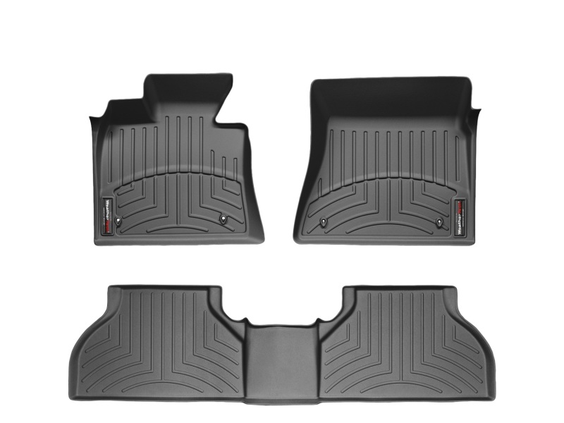 Dodge Dart Floor Mats - Front + Rear - WeatherTech - FloorLiner DigitalFit - Black 