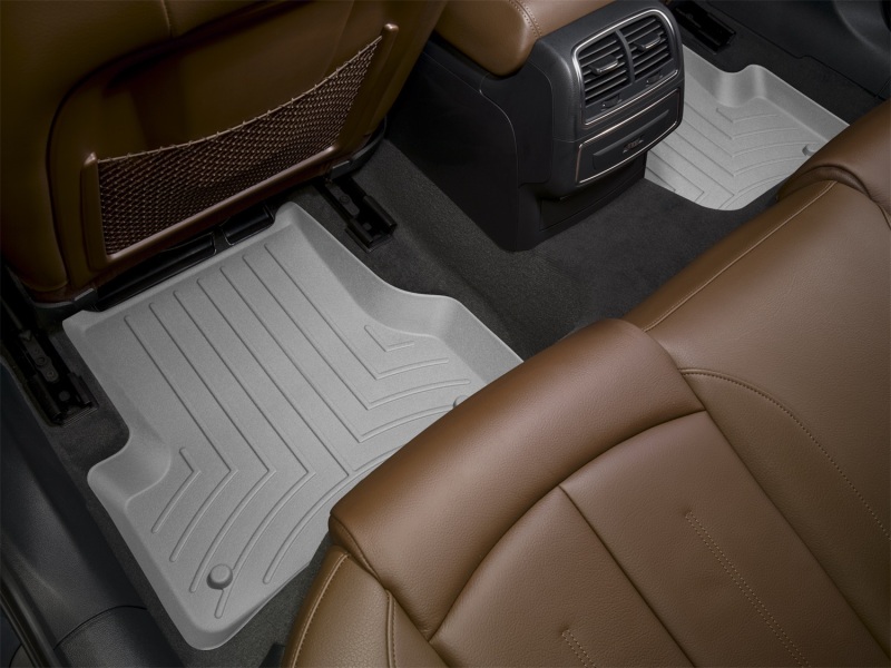 Dodge Dart FloorLiner - Rear - WeatherTech - DigitalFit - Grey - `13-`27