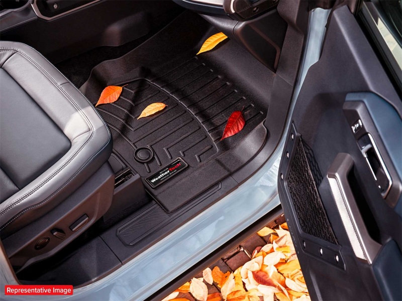 Dodge Dart FloorLiner - Rear - WeatherTech - DigitalFit - Grey - `13-`27