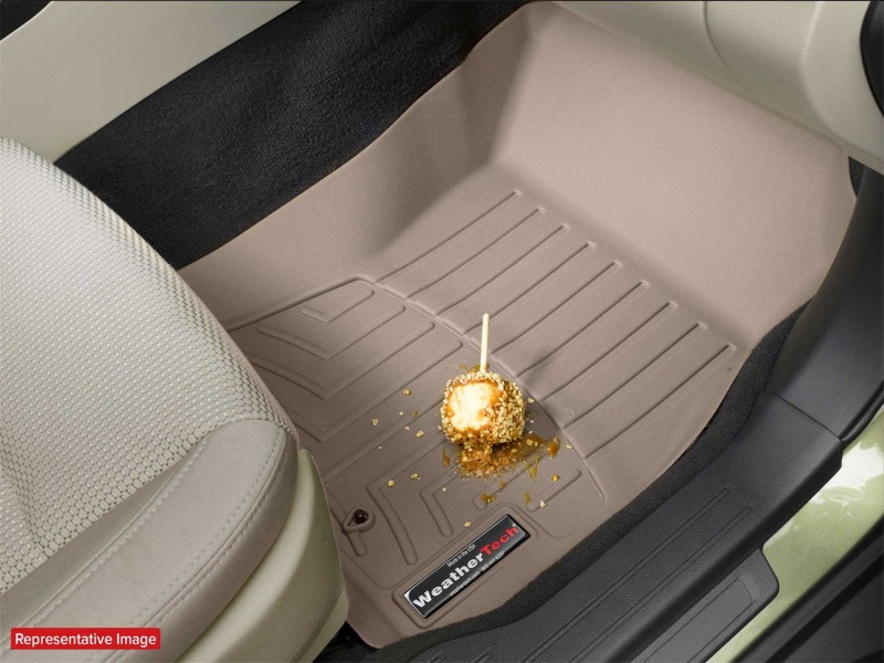 Dodge Dart FloorLiner - Rear - WeatherTech - DigitalFit - Grey - `13-`27