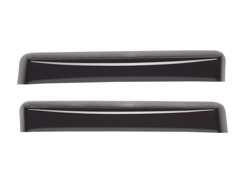 Dodge Dart Wind Deflectors - Rear - WeatherTech - Dark Smoke - `13-`27