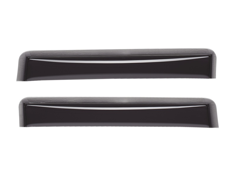 Dodge Dart Wind Deflectors - Rear - WeatherTech - Dark Smoke - `13-`27