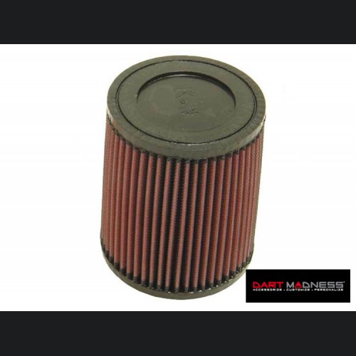 K&N Replacement Air Filter - Rubber Top - 2 1/4"