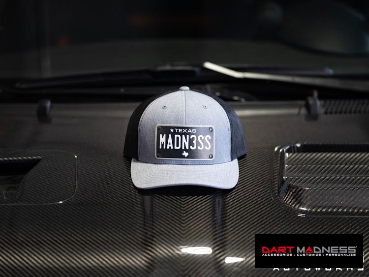 Cap - Trucker Style - w/ Texas Black Plate + MADN3SS 