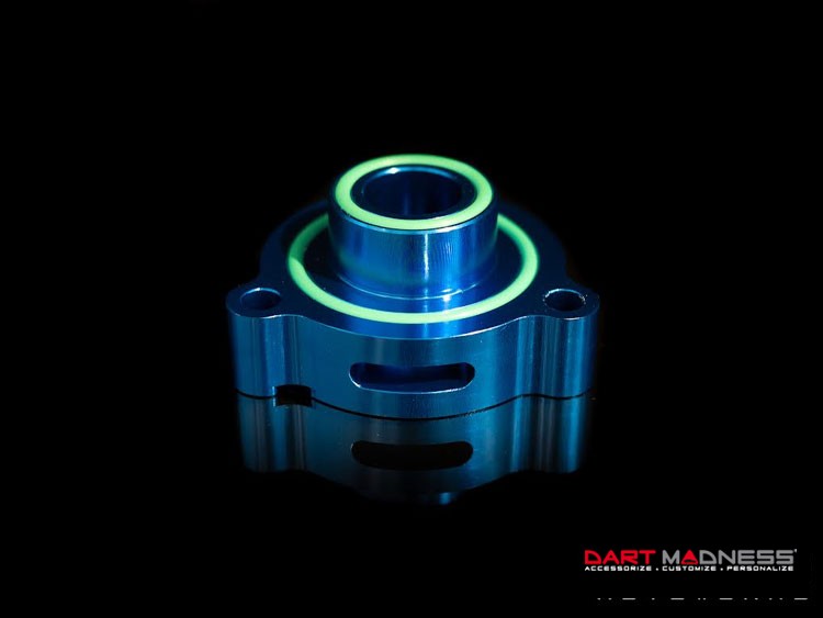 Dodge Dart Blow Off Adaptor Plate - 1.4L Turbo - SILA Concepts - Blue