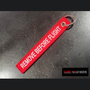 Key Tag - REMOVE BEFORE FLIGHT