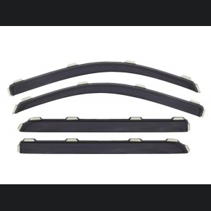 Dodge Dart Side Window Air Deflectors - 4 Piece Set - In-Channel Mount