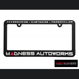 MADNESS Autoworks License Plate Frame (x1)