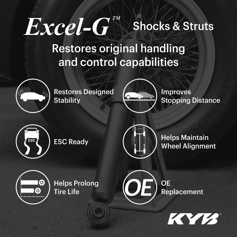 Dodge Dart Shock & Strut - Front Left - KYB - Excel-G - 2013